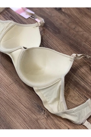 Umt Underwear Umt Kadın Desteksiz Boş B Cup Balenli Telli Sütyen 916 Ten