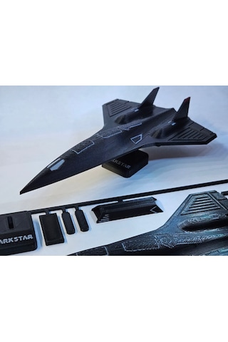 Darkstar Uçak Maket Kiti Kurulabilir Jet Modeli Bilimkurgu Te