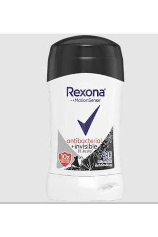 Rexona Antibacterial+ Invisible 48H Kadın Stick Deodorant 40 G