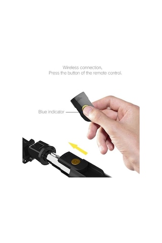 Torima Uzaktan Kumandalı K07 Mini Kablosuz Selfie Çubuğu