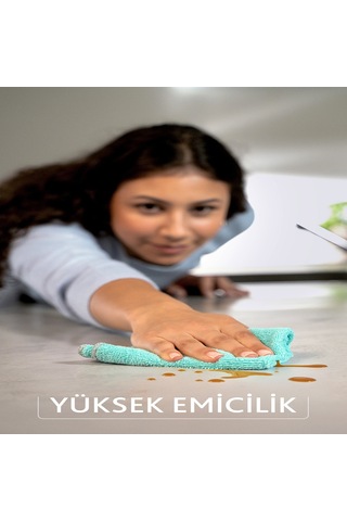 Vileda 10 Paket 3lü Pro Clean Enzim Teknolojili Mikrofiber Temizlik Bezi Vld0000000468 Renkli
