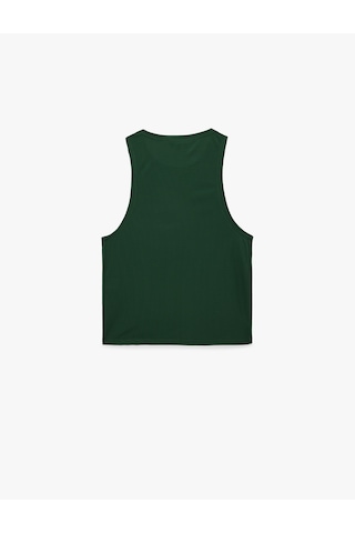 Koton Rahat Kalıp Kolsuz Bisiklet Yaka Basic Spor Atlet Yeşil 6sam30007nk