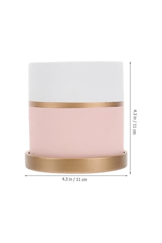 1 Adet Küçük Sukulent Bitki Saksısı