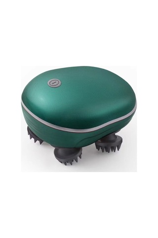 Elektrikli Baş Ve Saç Derisi Masaj Cihazı Kedi Su Geçirmez Vücut Masaj Cihazı - Yeşil Çok Renkli