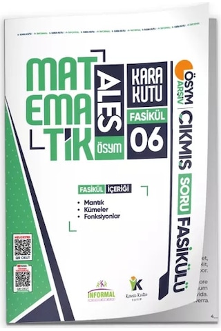 2026 Ales Matematik Kara Kutu 6.fasikül Ösym Çıkmış Soru Mantık-kümeler-fonksiyonlar Modüler Set
