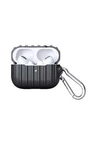 Lexroo Apple AirPods Uyumlu Pro Airbag 21 Kılıf - Siyah