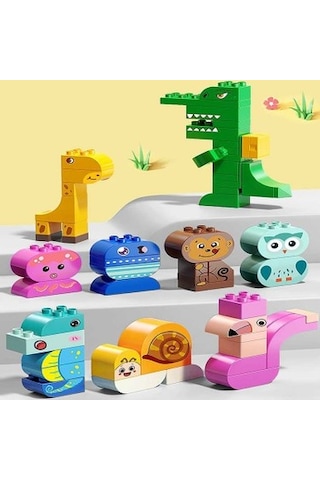 Learning Fun Marble Run Blok Yapı Seti 210 Parça Müzikli - Hayvanlar