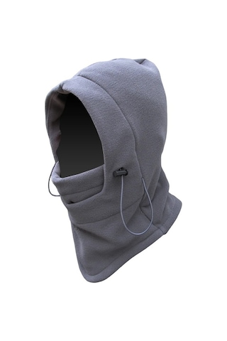 Trendooze Yüz Outdoor Maskesi Kışlık Katmanlı Gri Çift At8720 Aotu Tg Gri