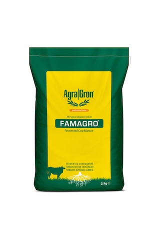 Agragron Famagro Organik Gübre 25 KG Toz Form