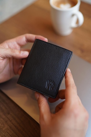 Bayderi Lisande Kibar Hakiki Deri Erkek Cüzdanı - Siyah