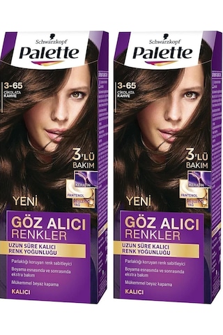 Palette Göz Alıcı Renkler 3 - 65 Çikolata Kahve X 2 Adet