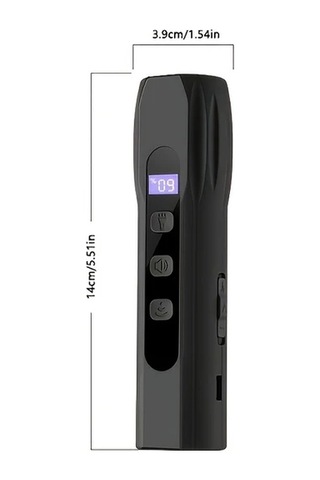 Willowhaven Siyah Otomatik Ses Teknolojili Köpek Havlama Kontrol Cihazı Uzun Mesafe Efektif