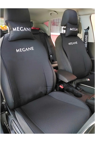 Renault Megane Nakışlı Ön Ikili Oto Koltuk Kılıfı