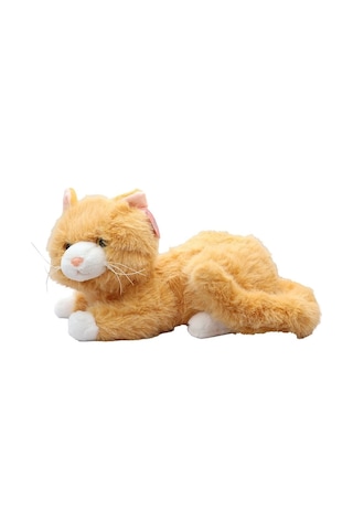 Pjh14473 Peluş 36 Cm Sesli Kedi 4 Asorti Çok Renkli