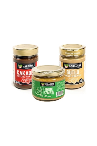 Karadere Fındık Süper Üçlü 950 G