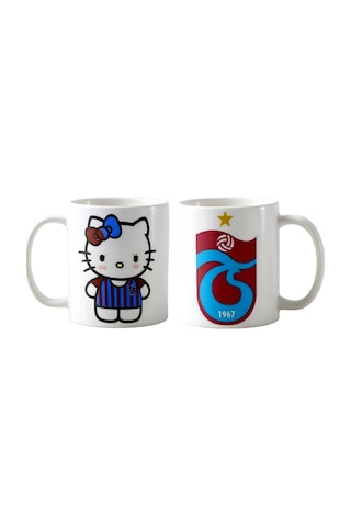 Trabzonspor Hello Kitty Kupa Bardak Tek Adet K014 Çok Renkli