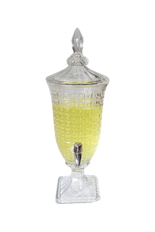 Cam Sebil, Şerbetlik, Limonatalık, Detoks Sürahisi 2 Litre