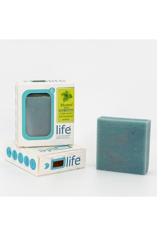 Olife Soap Doğal El Yapımı Mentol Kokulu Sabunu 3 x 100 G