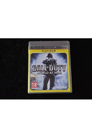 Call Of Duty : World At War - Platinum Serisi - Ps3 Oyunu