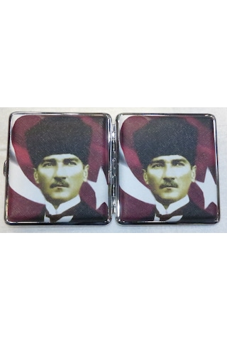 Sigara Tabakası(Küçük sigara için)9.50 cm/9.50 cm Boyut-ATATÜRK
