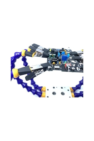 Dancemonkey Esnek Kollu Lehim Tutucu - Alüminyum Alaşım Pcb Tamiri Aleti