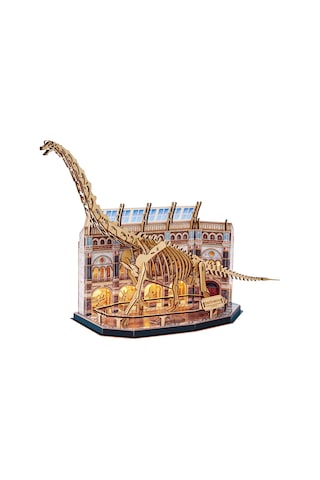 Natural Museum - Brachiosaurus 3d Puzzle Led Işıklı L544h
