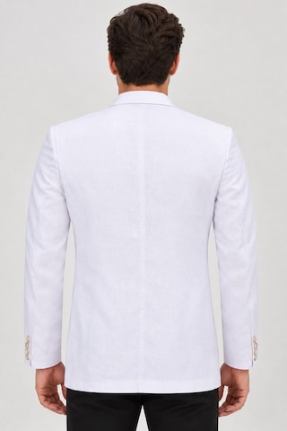 C5059 Dewberry Erkek Ceket-beyaz Optik