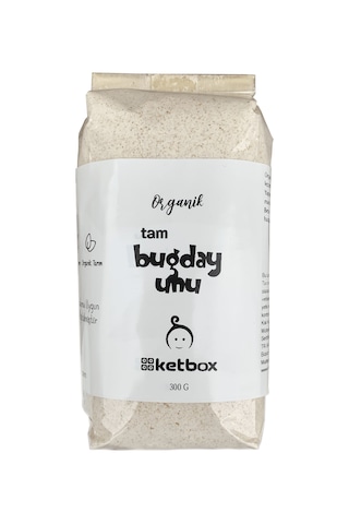 Ketbox Organik Tam Buğday Unu 300 G