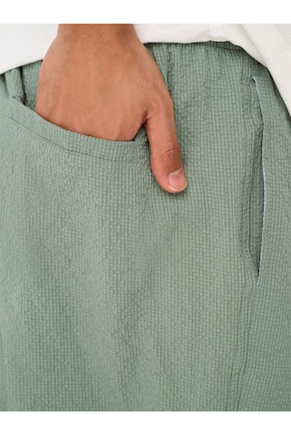Only & Sons Onsted Lıfe Solıd Seersucker Swım Noos Erkek Iceberg Green Deniz Şortu - 22028813 Green