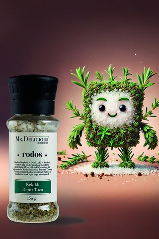 Kekikli Deniz Tuzu Rodos 150g
