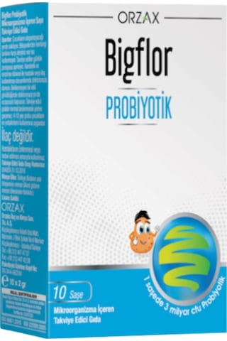 Orzax Bigflor Probiyotik 3 x 10 Saşe