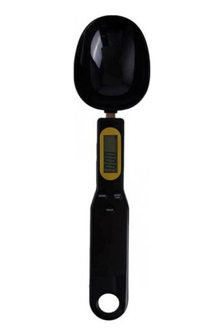 Faydalı Yeni 500g / 0.1g Dijital Kaşık Ölçekli Mutfak Hassas Elektronik Ölçüm Lcd Ekran Altın