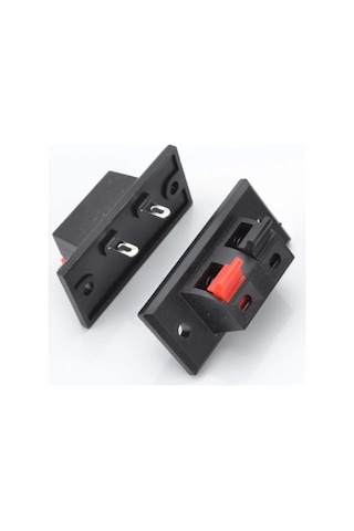 İkili Hoparlör Terminali 2cm X 5.5cm - Hoparlör Kabin Terminali - Hoparlör İkili Kabin Ses Portu