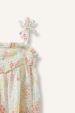 Defacto Floral Askılı Elbise Kız Bebek H8454a526hswt47 Beyaz-wt47