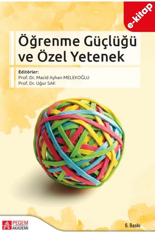 Öğrenme Güçlüğü Ve Özel Yetenek E-kitap