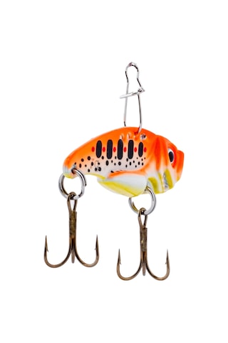 Vibrasyon Yem - Lrf/spin Jig - Fishack Vibrax - 7g 40mm - Fire Dot - Uv Boyalı