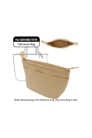 Fochsia 卡其色 M Anjou Pm Gm Neverfull Tote Çanta Organizatörü İç Astar Çantası Makyaj Çantası Gümüş Eskitme