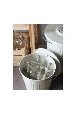 Ikea Knodd Çöp Kutusu, Beyaz, 16 Lt, Kapaklı