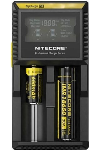 Nitecore Digi D2 Lcd 18650 Pil Şarj Aleti / Nitecore Li-ion Life Ni