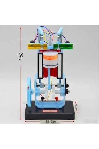 Benzinli Motor Modeli İçten Yanmalı 4 Zamanlı Eğitim Modeli