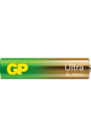GP Batteries G-TECH Ultra Alkalin İnce LR03 – AAA Boy 1.5V Pil 2’li Kart