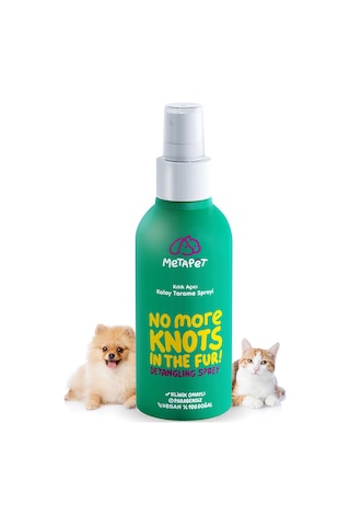 Metapet Kedi Köpek Kıtık Açıcı Kolay Tarama Spreyi Tüy Dökülmesi Karşıtı 150 ML