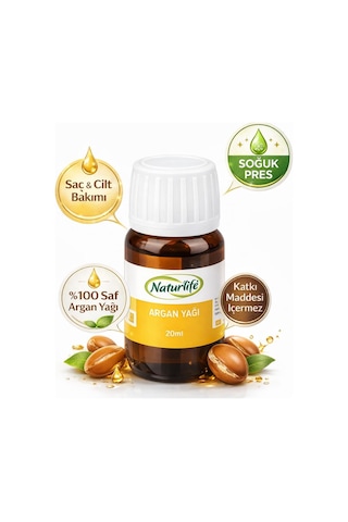 Naturlife Saf Argan Yağı 20 ML