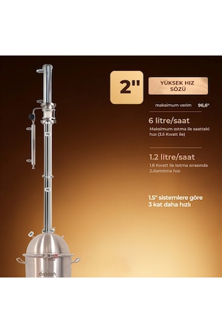 Distilon Nehir Serisi İmbik-26 Lt
