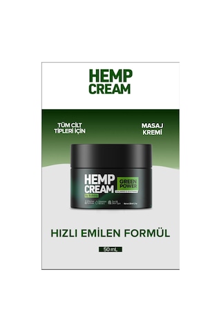 İnova Cosmetics Hemp Cream Kenevir Yağlı ve Masaj Kremi 50 ML