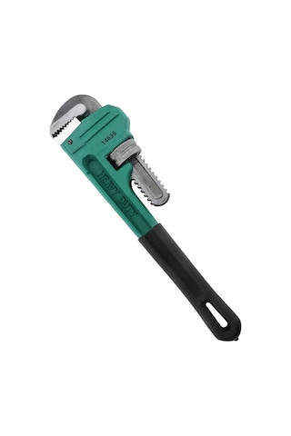 Kosona Ağır Duty Karbon Çelik Boru Anahtarı - Evsel Su Tesisatı, Endüstriyel Tamir İçin Uygun, Ayarı Kolay Yeşil-siyah Yeşil Ve Siyah