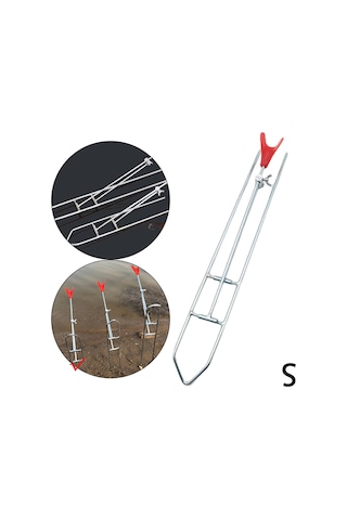 Homyl Katlanabilir Olta Kutup Tutucu Ayarlanabilir Katlanır 38cm