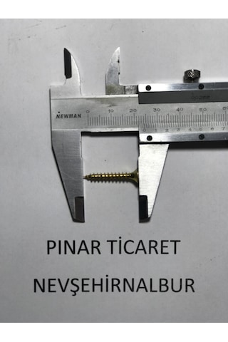 Sarı Sunta Vidası 100 Adet
