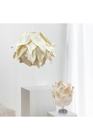 Lotus Krem Eva Sarkıt Aydınlatma Avize KREM RENK