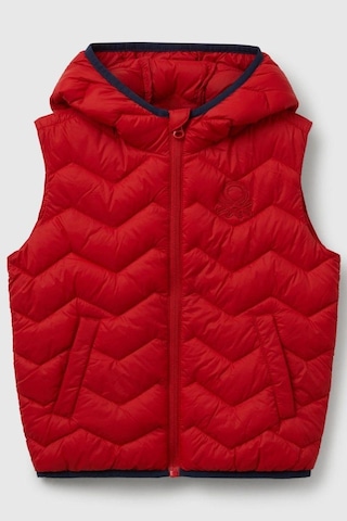 United Colors Of Benetton Erkek Bebek 2twdgj00g-25k Yelek Kırmızı-2109 Kırmızı